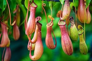GROW YOUR SECRET GARDEN Fleischfressende Pflanze, Kannenpflanze 5 Samen (Mischung) Nepenthes Samen