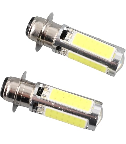 Ampoule Phare Moto LED H6M 12V - Blanc 6000K, 12 LED SMD 5730, 6-24V