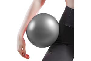 G5 HT SPORT Yoga pilatesboll 25 cm [Pump ingår] Uppblåsbar fitnessboll för balans, stabilitet, rehabilitering och gymnastik