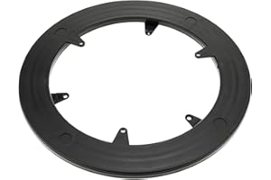 PrimeMatik - Plateau tournant Manuel 25 cm Noir et 30 kg de Charge