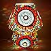 EarthenMetal Handcrafted Colourful Mosaic Decorated Dome Shaped Glass Table Lamp RS.990.00