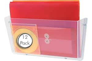 Deflecto Landscape A3 Unbreakable Wall Mounted Organiser - Wall Pocket