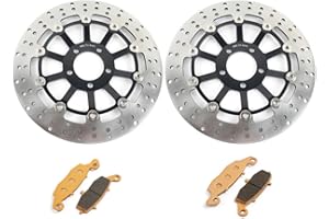 TARAZON Disco Dischi Freno Anteriore Pastiglie freno per Kawasaki Z750 04-06 Z750S 05-07 ZR-7 99-04 ZR-7S 01-04