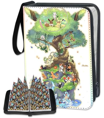 Album De Cartes à Collectionner Avec Fermeture éclair - 50 Pages