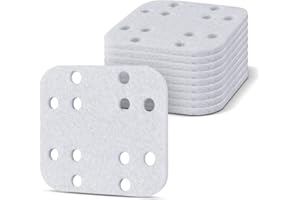 LEVOIT 10 Pack Almohadillas Desincrustantes para Humidificadores de Niebla Caliente y Fría, OasisMist 450S & LV 600HH & LV 600S