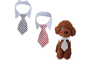 BCBF 2 Stück Bindungen Für Haustiere,Halloween Kostüm Hund, Für Hunde Katzen Haustiere Hochzeit Fliege Formelle Welpenfliege Smokingkragen Kostüm Krawatte