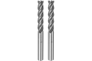 QUARKZMAN 2 st 8 mm x 8 mm 42 mm spiraldjup skärning HSS-AL-korn