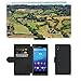 Produktbild PU Leder Wallet Case Folio Schutzhülle // M00313029 Orvieto Umbrien Italien Landschaft // Sony Xperia M4 Aqua