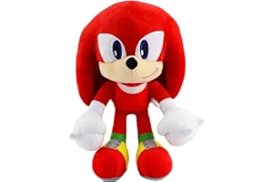 WKxinxuan Sonic Peluches, Rouge Sonic The Hedgehog Peluche, Sonic Peluche Convient aux Enfants de 4 Ans et Plus