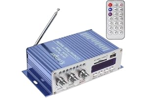 DOLLATEK WINGONEER 12V Hi-Fi stereo amplificatore audio digitale USB SD DVD FM Audio Radio stereo MP3 altoparlante per auto Bluetooth amplificatore Hi-Fi