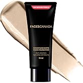 FACESCANADA Weightless Matte Finish Foundation - Ivory, 15ml | Lightweight | Natural Finish | Anti-Ageing | Non-Clog Pores | 