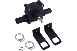 BOXOB Ręczna Pompa Wiertnicza Transferu Wody, Mini Elektryczna Pompa Transferu Płynów do Benzyny Oleju Oleju Napędowego Płynów Przenośna Samozasysająca Szybkie Pompowanie do Domu Garażu Gospodarstwa