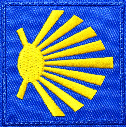 Preisvergleich Produktbild Aufnäher / Aufbügler stilisierte Jakobsmuschel