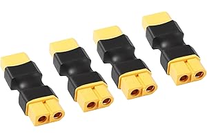 RIIEYOCA XT60 Connecteur Femelle à Femelle sans Adaptateur de Fil, Adaptateur de connecteur XT60 pour RC FPV Car Plane Drone LiPo Battery etc XT60 Port Conversion