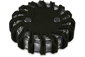 LIFE IS SIMPLE Power Flare Batteria LED Lampeggiante con Caricatore in Diversi Colori