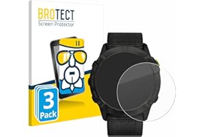 BROTECT Protector Pantalla Cristal para Garmin Enduro Protector Vidrio (3 Unidades) - [Dureza 9H, Anti-Arañazos]