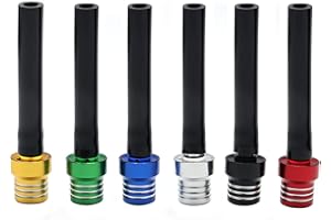 ‎APIELE APIELE 6 Stück Universal Motorrad Kraftstoff Tankdeckel Ventil Entlüftung Schlauch Aluminium Kraftstofftankdeckel Abdeckung Entlüftungsschlauch Entlüfter für 50cc 110cc 70cc 125cc(BLACK)