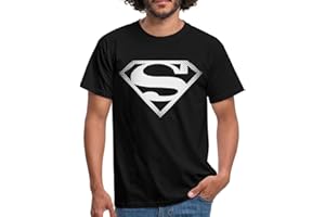 Spreadshirt DC Comics Originals Superman Logo Retro Men's T-Shirt