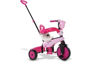 smarTrike Breeze Multi Stage Kids Tricycle Push Bike with Adjustable Trike Ride On Toy for Toddler and Infant Ages 15 Months to 36 Months