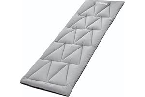KingCamp Surmatelas en Coton - Super léger et Portable - Polyvalent - pour lit de Camping, Chaise Longue de Jardin, Chaise Longue - Peut également être utilisé comme Matelas de Couchage ou Couverture