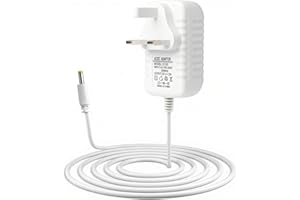 BUZUYIWAR 15W Power Supply Charger for Alexa Echo Dot(3rd/4th/5th Gen) and Echo Dot with Clock, 12V 2M Power Adapter Cable for Echo Dot Kids Edition Echo Show 5(1st & 2nd Gen) Spot Pop Fire TV Cube Charger