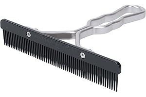 Weaver Leather Fluffer Comb with Handle & Replaceable Plastic Blade