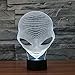Produktbild HuntGold Einzigartiger 3D-Form Pop-eyed Alien LED Lampe mit USB-Stromversorgung Laden Weihnachtsgeschenk