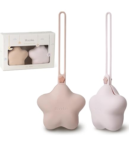 10 PCS Boîte à Tétine Bébé, Boîte à Sucette, Non Toxique Transparent Portable Boîte De Tétine