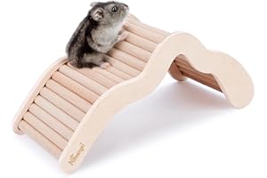 Niteangel Ponte scaletta in legno per criceti, gerbilli, topi e piccoli animali