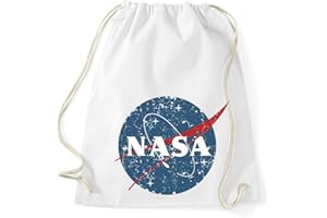 TRVPPY Turnbeutel Modell Vintage Nasa Beutel Rucksack Jutebeutel Sportbeutel Fashion Hipster