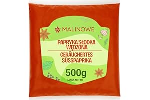 Malinowe PAPRYKA SŁODKA WĘDZONA 500g Aromatyczna papryka mielona