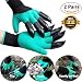 Produktbild Gartenhandschuhe mit Klauen(2 Paar),Garten Handschuhe mit Grabkralle Garten Handschuhe mit Graben Klauen Garten Gloves Gartenhandschuhe