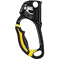 Petzl 528387 ASCENSION Rope Clamp for Left Hand, Type B, Black/Yellow , One size