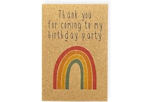 WAYSTOSAYTHANKYOU Birthday Wildflower Seed Packets x 20 – Rainbow Eco Plastic Free Party Bag Fillers – Children’s Goody Loot Swag Favour Envelopes – Contains UK Seeds, Sustainable Party Prizes & Eco Gifts