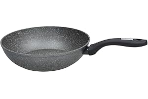 Tognana Wok 1 poignée 28 cm Mythe Marble Noir