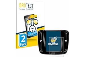 brotect Screen Protector compatible with Volvo XC40 Sensus Connect 8.7" 2018-2020 (2 Pack) - HD-Clear Protection Film
