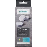 Siemens TZ80001A temizleme tabletleri, 10 adet, kahve yağı kalıntılarını ideal şekilde giderir, orijinal aksesuar, EQ serisi 