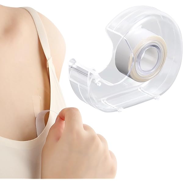 Nastro Biadesivo Per Tessuti 180 Pezzi - Trasparente, Delicato Sulla Pelle, 1.2x8.5 Cm - Foto 8