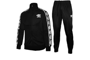 NEWAGE Umbro Tuta ragazzo Full Zip acetata Nuova Collezione Art. 65005