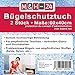 Produktbild M&H-24 Bügelhilfe Bügeltuch für Dampf-Bügeleisen, 2er Set Bügelschutz Bügelbrett Bügeltücher für Seide, Nylon, Perlon und andere empfindliche Stoffe bis 200° C hitzebeständig
