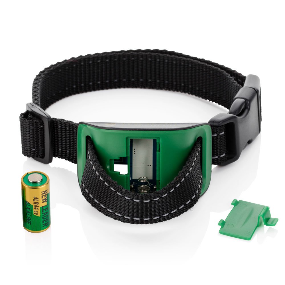 Antibell dog collar by Pets Finest, training collar with sound and