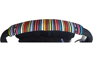 TRIS & TON Tris&Ton Fundas empuñaduras horizontales Modelo Monkey, empuñadura funda para silla de paseo cochecito carrito carro (Tris y Ton)