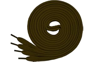 Di Ficchiano 1 lub 2 pary – płaskie sznurowadła o szerokości 12 mm do sneakersów, butów sportowych, butów do biegania – bardzo odporne na rozerwanie, 70 cm – 200 cm długości, poliester I Made in