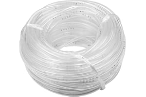 MASXIRCH Kaninchen Trinkschlauch aus Kunststoff, 8 mm für Hühner Ente Nippel Kaninchen Garten Bewässerung Bewässerung System