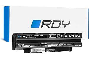 RDY Batterie J1KND 9TCXN J4XDH 04YRJH pour Dell Vostro 3450 3550 3555 3750 1440 1540 Inspiron 15R N5010 Q15R N5110 17R N7010 N7110 (Capacité: 4000 mAh 11.1V)