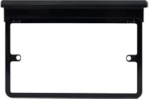 Schneider Electric Lisse Screwless Deco - Double Socket Surround, with Phone Holder, GGBLSHF2GBS, Black