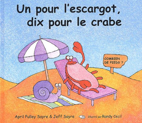 couverture de : Un pour l'escargot, dix pour le crabe
