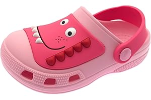 ChayChax Clogs Kinder Nette Pantoletten Gartenschuhe Kleinkind Mädchen Jungen Hausschuhe Strand Sandalen Kuschelige rutschfest Aqua Wasserschuhe