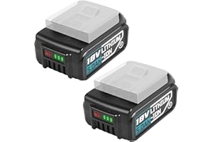 Abeden 2Pack18V 5.0Ah Batteria di ricambio per Bosch System GBA Gamma Professionale