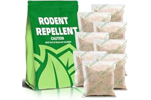ADMUIPL Mouse Repellent, Rat Repellents, Peppermint Rodent Repellent for Home, Mice Repellant Indoor, Rodent Control for Kitchen & Warehouse, Mice Deterrent Outdoor, Better Than Ultrasonic-8P